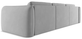Világosszürke sarokkanapé (bal oldali) Hoku – Makamii