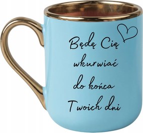 Elegáns bögre Életed végéig foglak csábítani 330 Világos Kék