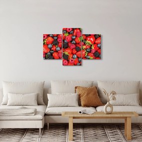 Kép - gyümölcs rakomány (90x60 cm)