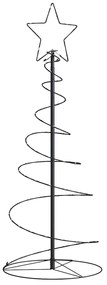 meleg fehér LED karácsonyfa 80 LED 120 cm