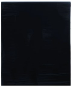 matt fekete PVC statikus ablakfólia 45 x 1000 cm