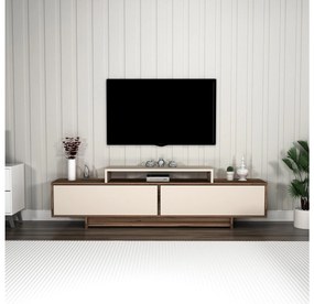 TV asztal/szekrény Grasias (dió + bézs). 1107675