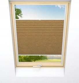 Tetőtéri roló pliszírozott 80 x 60cm Különböző színek