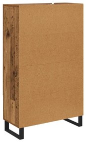 Magasfiú fiókkal Öreg fa 69,5 x 30 x 115 cm Faanyag