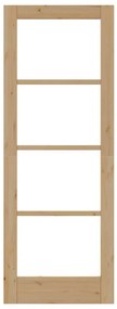 Belső Ajtó Üveggel ORKDAL Barna 73.5 x 198.5 cm