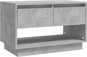 vidaXL betonszürke szerelt fa TV-szekrény 70x41x44 cm