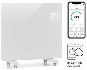 Bornholm Single Smart, konvektor, 1000 W, vezérlés applikáción keresztül, fehér