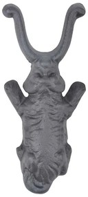 Öntöttvas kutyás csizmalehúzó, fekete