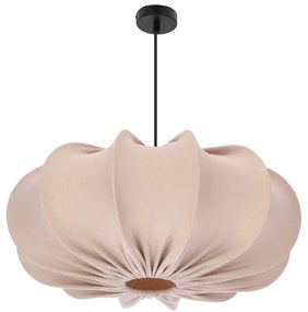 Bézs függőlámpa textil búrával ø 52 cm Cafee – Candellux Lighting