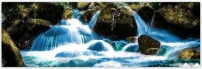 Poszterek 200x66 Grafika Hegyi vízesés