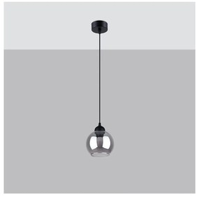 Fekete függőlámpa ø 15 cm Grande – Nice Lamps