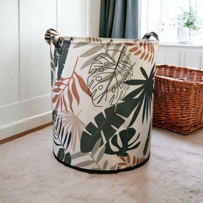 Textil tárolókosár ø 37x40 cm – Mioli Decor