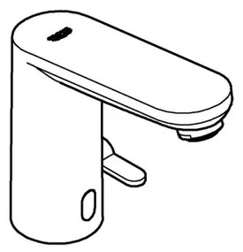 GROHE 36324001 - Infravörös elektronikus mosdócsaptelep EUROSMART COSMOPOLITAN E, króm