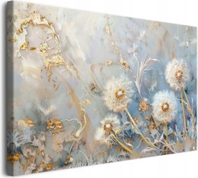 Modern vászonkép Fali dekoráció Pasztell pitypangok 80x120