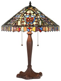 Tiffany asztali lámpa Ø 47x60 cm