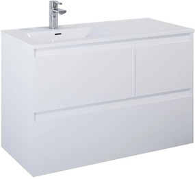 Elita Split szekrény 100x45.8x63.5 cm Függesztett, mosdó alatti fehér 168156