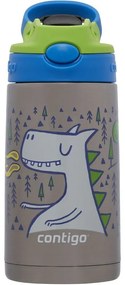 Contigo Gyermek hőálló palack Easy Clean 380 mlMatcha Dragon