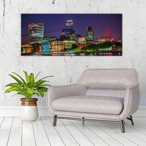 Kép - esti London (120x50 cm)