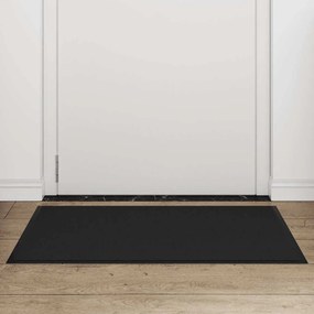 vidaXL lábtörlő fekete 60x90 cm