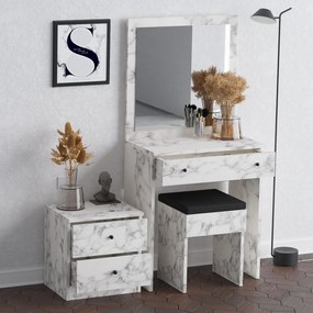 Fésülködő asztal Nice - Carrara Marble