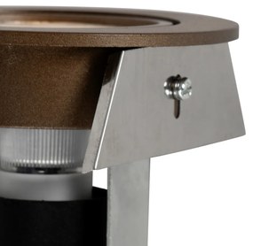 6 db modern, dönthető beépíthető spotlámpa szett sötét bronz színben - Cisco