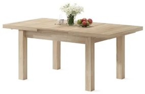 Bővíthető RALF Sonoma tölgy étkezőasztal 12 főre