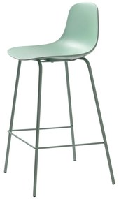 Világoszöld műanyag bárszék 92,5 cm Whitby – Unique Furniture