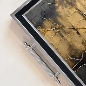 Üveg tálca, 38×24 cm – TPG9928