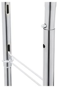 Mobil álló kabátfogas LINEA, ezüstszínű