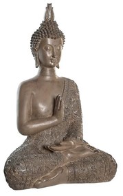 Dekoratív Barna Buddha Figura 48 cm