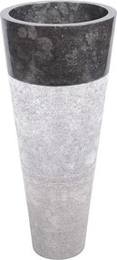 DIVERO Mosdókagyló márvány CUNEO Ø40