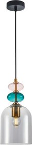 ITALUX PND-30263-1BBROSG BUSCO Egyágú Függesztett Lámpa Fém E27 IP20