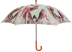 Őzikés esernyő, 120 cm átmérőjű