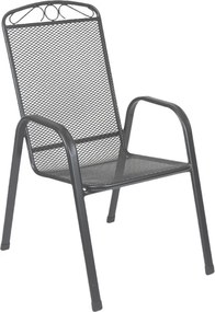 Melfi fém kerti szék