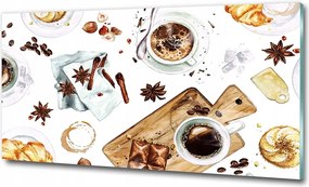 Fotó kép fotó edzett üveg Desszert 100x70