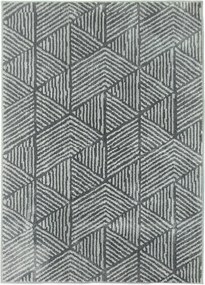 HOMCOM Modern Stílusú Rövid Szálú Nappali Szőnyeg, Mosható Terítő, Szőnyeg Nappalira, Hálószobába, 150 x 80 cm Sötétszürke | Aosom