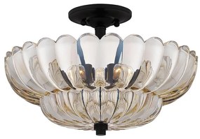 Quoizel QZ-WHITECAP-SF-M - Mennyezeti lámpa WHITECAP 4xE14/40W/230V átm. 39,5 cm