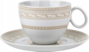 6 db-os csésze szett Macchiato csészealjjal