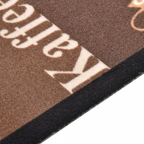Coffee brown&quot; mintájú mosható konyhaszőnyeg 60 x 180 cm&quot;