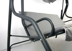 Zorita Kerti hintaágy szürke 170 cm