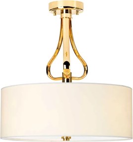 Elstead Lighting FALMOUTH BATH-FALMOUTH-SF-FG Mennyezeti Lámpa 3x3,5W/G9 320LM IP44