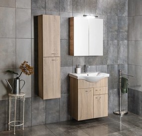Aqualine Aqualine, KERAMIA FRESH felső összecsukható szekrény 70x50x20cm, fehér, 52360