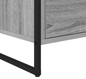 Széf fiókkal Szürke Sonoma 79 x 36 x 75.5 cm Faanyag