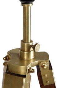 Vintage állólámpa sárgaréz állvánnyal - Cortin