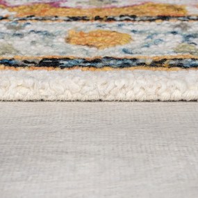 Sárga gyapjú szőnyeg 170x120 cm Dahlia - Flair Rugs