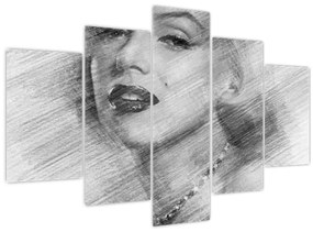 Kép - Marilyn Monroe portréja (150x105 cm)