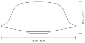 Fehér lámpabúra ø 30 cm Butler – UMAGE