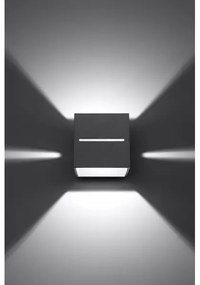 Fali lámpa LOBO 1xG9/40W/230V szürke