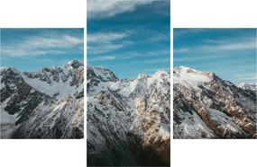 Havas csúcsok képe, Fiordland (90x60 cm)