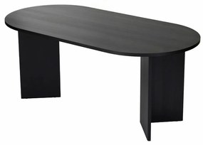 Sablin Wood Black étkezőasztal